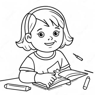 Page De Coloriage Enfant Autiste Amusant Et Engageant 132590-65069