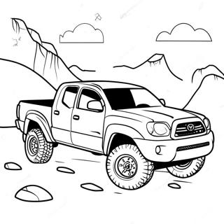 Toyota Tacoma Pages À Colorier