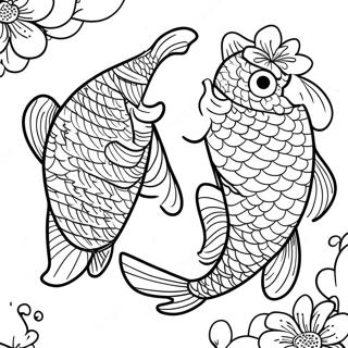 Page A Colorier Poisson Koi 132770-65206