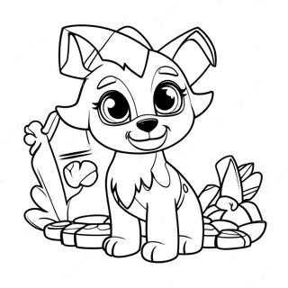 Animal Jam Pages À Colorier