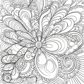Page De Coloriage De Motifs Ovales Elegants 132927-65337
