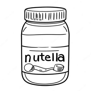 Nutella Pages À Colorier