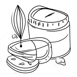 Page De Coloriage Nutella Et Pain 133081 65456
