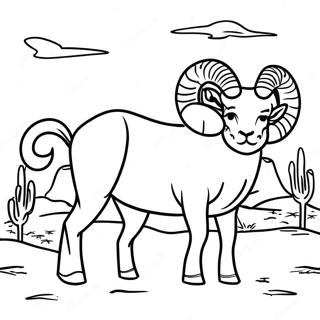 Pages A Colorier De Camion Ram Dans Une Scene Desertique 133211 65555