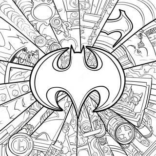 Page De Coloriage Du Logo Batman 133311-65624