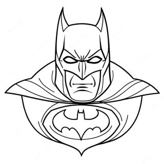 Page De Coloriage Du Logo Batman Classique 133312-65625