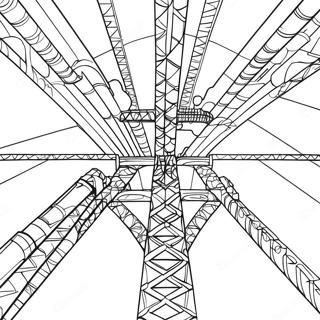Page De Coloriage Des Structures De Genie Civil 133340 65660