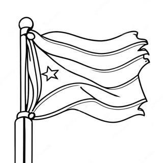 Drapeau De Cuba Pages À Colorier