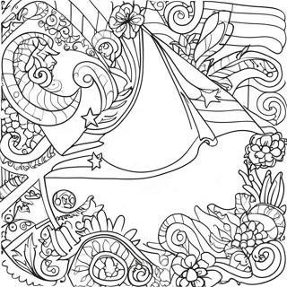 Page De Coloriage Du Drapeau De Cuba 133567-65823