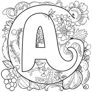 Page A Colorier Alphabet Lore 133671-65902