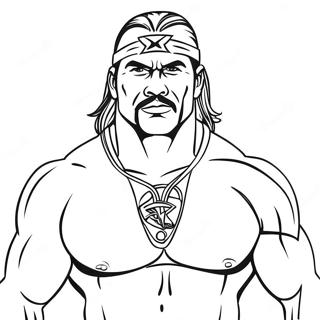 Page De Coloriage De La Wwe 134034-66183