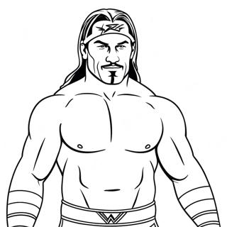 Page De Coloriage De La Wwe 134034-66184