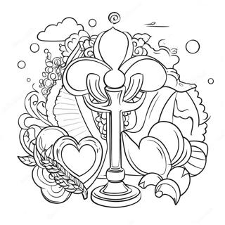 Attributs Saints De Dieu Page De Coloriage 134064 66218