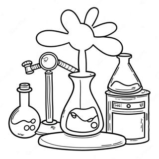 Laboratoire De Science Pages À Colorier