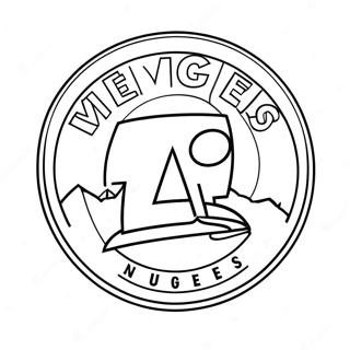 Page De Coloriage Du Logo Des Denver Nuggets 134416-66486
