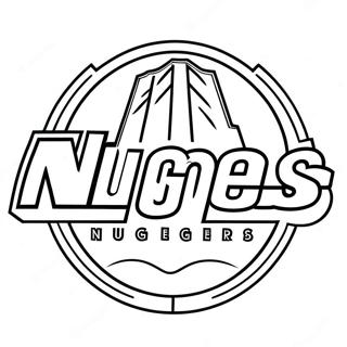Page De Coloriage Du Logo Des Denver Nuggets 134416 66487