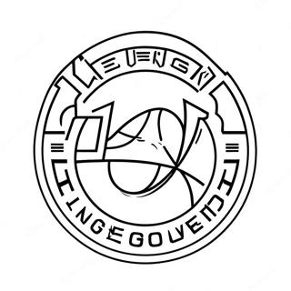 Page De Coloriage Du Logo Des Denver Nuggets 134416 66488