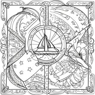 Page De Coloriage Des Drapeaux Des Etats Detailles 134444-66516