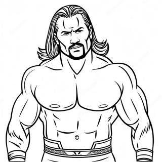 Page De Coloriage De La Wwe 134699-66703