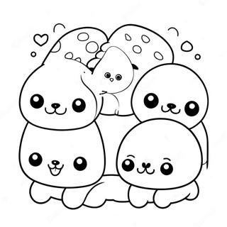 Page De Coloriage Danimaux Mochi Adorables 134856 66835