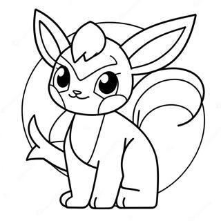 Glaceon Pages À Colorier