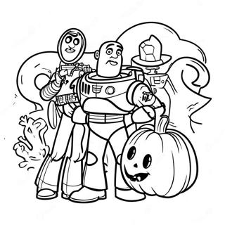 Page A Colorier Halloween De Toy Story 135109-67023