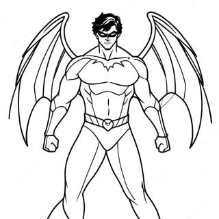 Nightwing Wings Of Fire Pages À Colorier