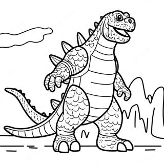 Page De Coloriage Godzilla Damong Us 135212-67104