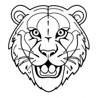 Page De Coloriage De Tigre A Dents De Sabre 135621-67422