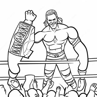 Page A Colorier Match De Championnat Wwe 135724-67505