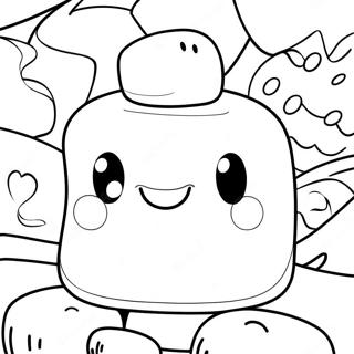 Page De Coloriage De Marshmallow 135749-67524