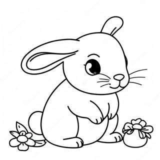 Lapin Réaliste Pages À Colorier