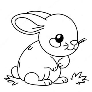 Page De Coloriage De Lapin Realiste 135977-67704