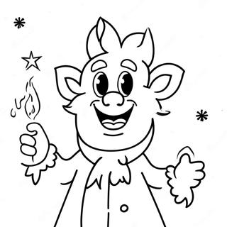 Page De Coloriage De Heat Miser Dans Un Pays Des Merveilles Dhiver 136007-67740