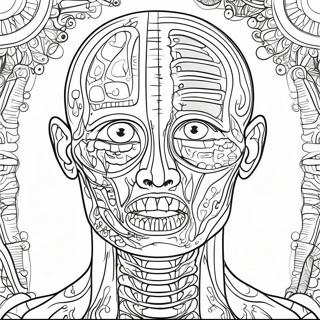 Page De Coloriage Danatomie Complexe 136110-67820