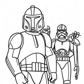 Page De Coloriage Des Guerres Des Clones 136258-67924