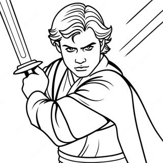 Page De Coloriage Danakin Skywalker En Bataille 136259-67925