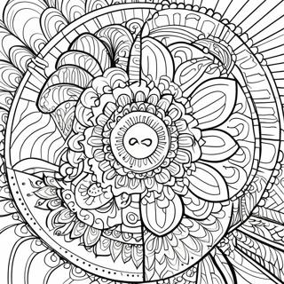 Dessin A Colorier De Mandala De Pleine Conscience En Psychologie 136335-67986