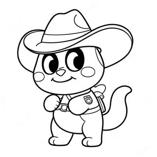 Sheriff Callie Pages À Colorier