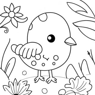 Page De Coloriage Doiseaux Colores Et De Fleurs Vibrantes 136541-68145