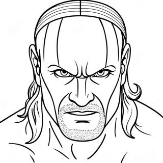 Page De Coloriage De La Wwe 136797-68489
