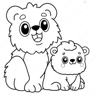 Page De Coloriage Danimaux En Chenille Duveteux 137004-68658