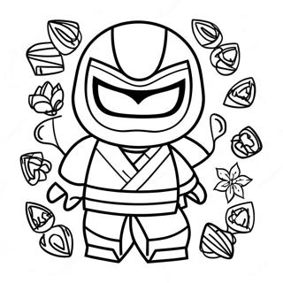 Nya Ninjago Pages À Colorier