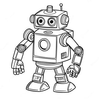 Page De Coloriage Du Robot De Dexter 137467 69025