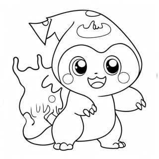 Page De Coloriage De Pokemon Dhalloween Mignon 137541-69070