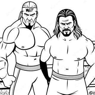 Page De Coloriage Des Superstars Wwe En Action 137646-69158