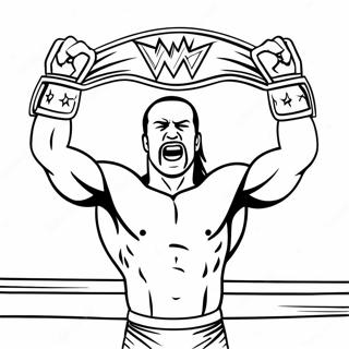 Page De Coloriage Des Moments Emblematiques De La Wwe 137648-69168