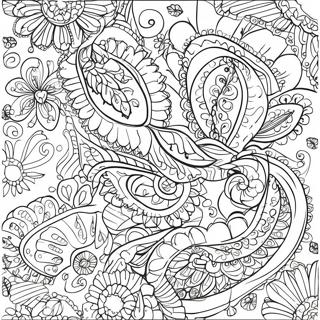 Paisley Pages À Colorier