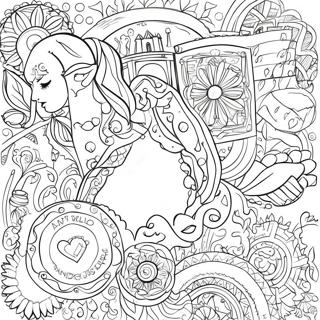 Page De Coloriage Mystere 137695-69191