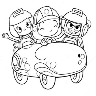 Page De Coloriage De Lequipe Umizoomi 137720-69210